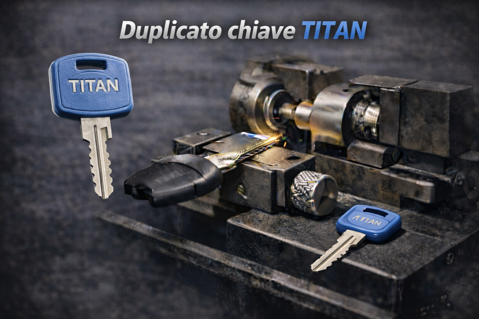 Duplicato Chiave Titan: Sicurezza Britannica Premium