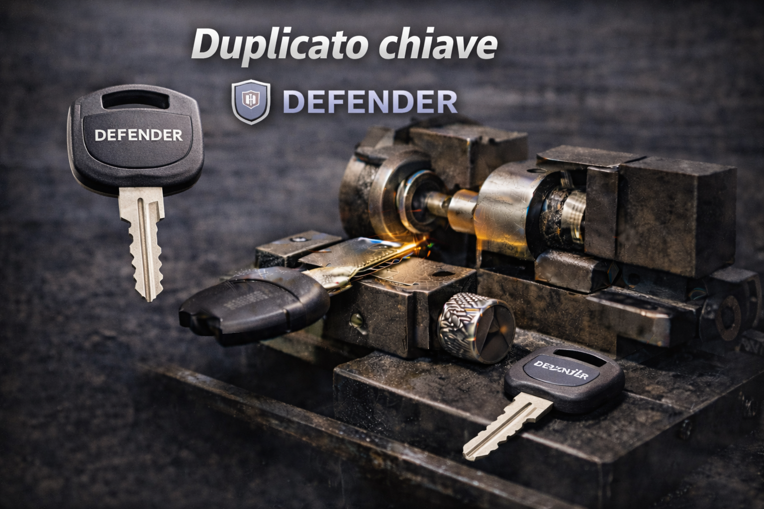 Duplicato Chiave Defender: Il Sistema Anti-Bumping per Eccellenza