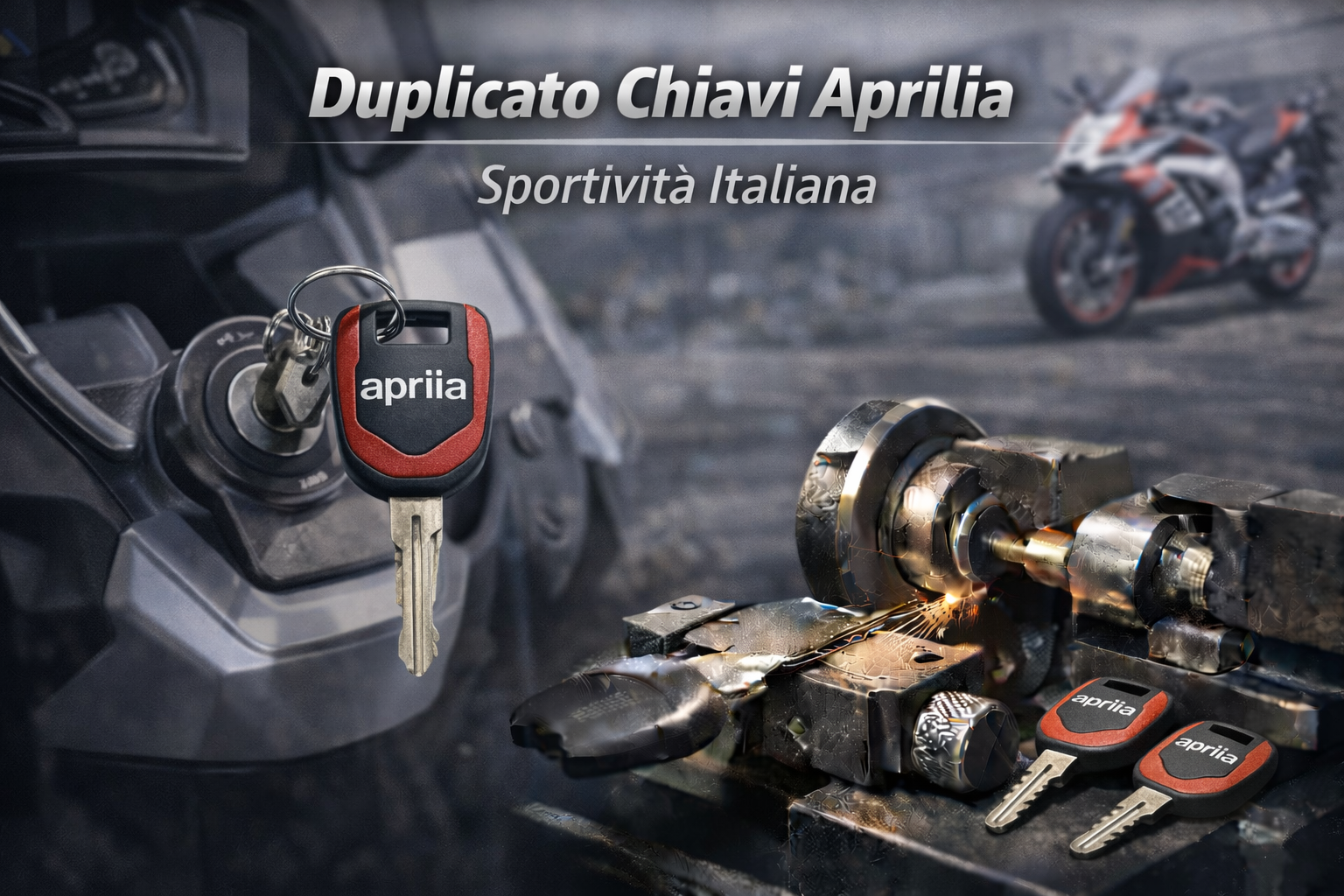Duplicato Chiavi Aprilia: Sportività Italiana