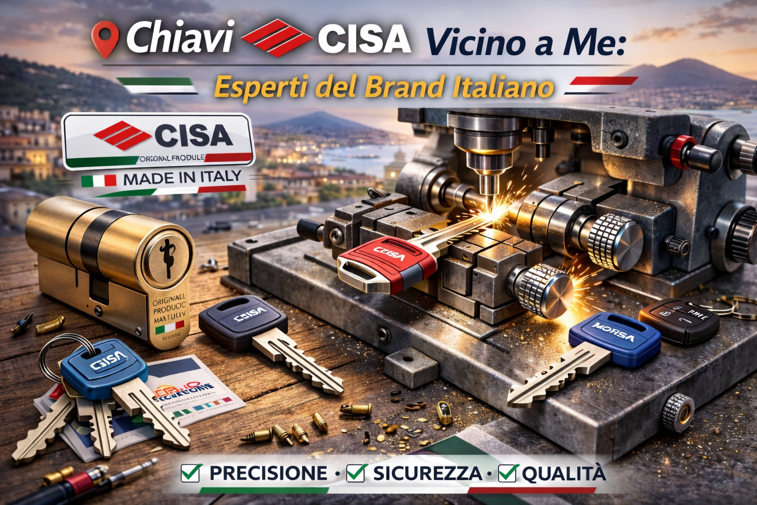 Chiavi Cisa Vicino a Me: Esperti del Brand Italiano