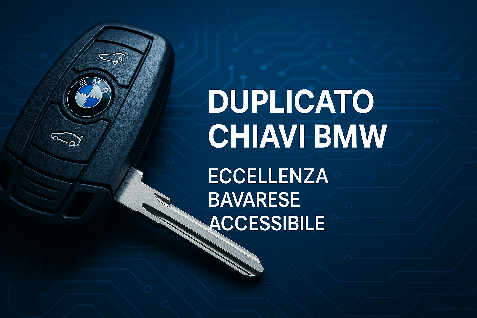 Duplicato Chiavi BMW: Eccellenza Bavarese Accessibile