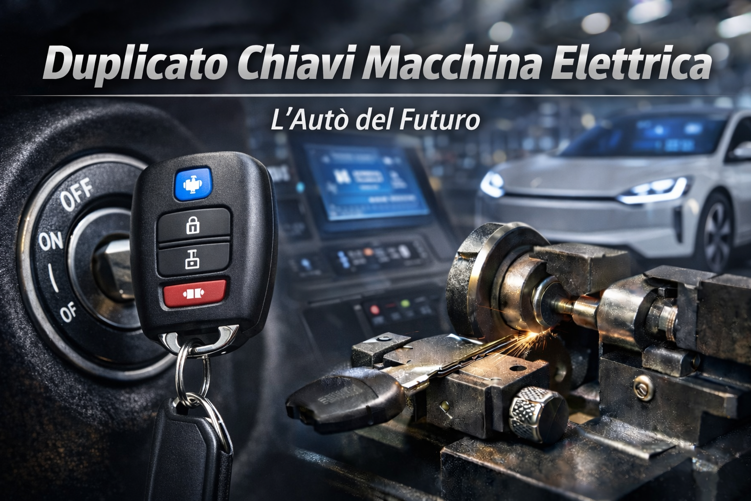 Duplicato Chiavi Macchina Elettrica: L'Auto del Futuro