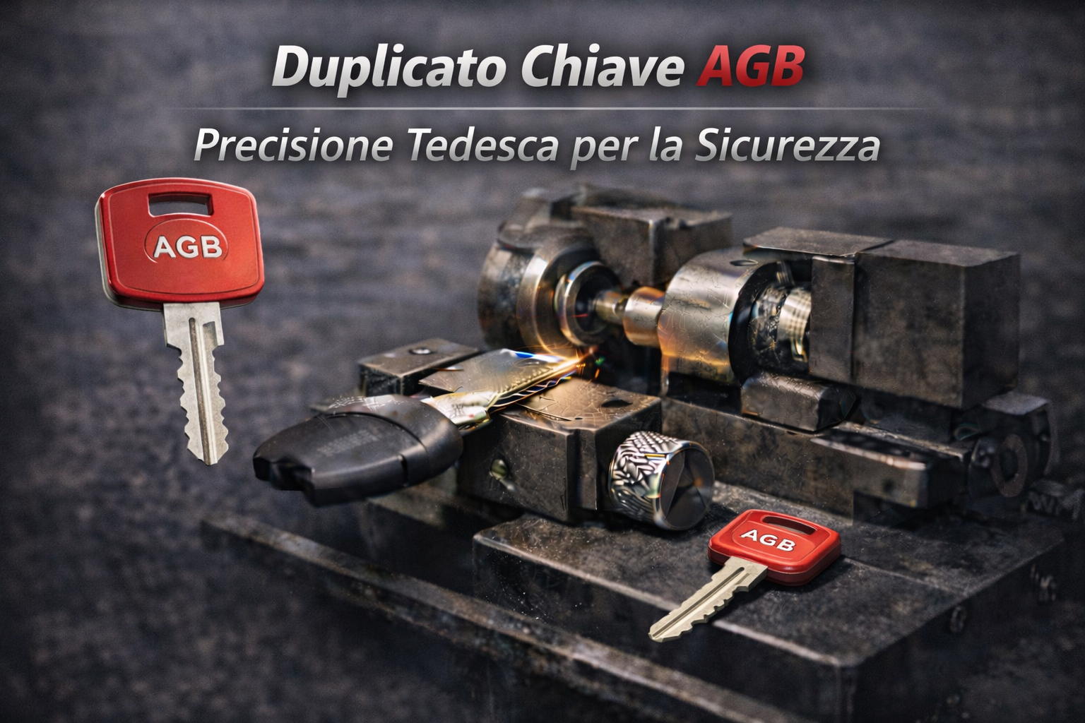 Duplicato Chiave AGB: Precisione Tedesca per la Sicurezza