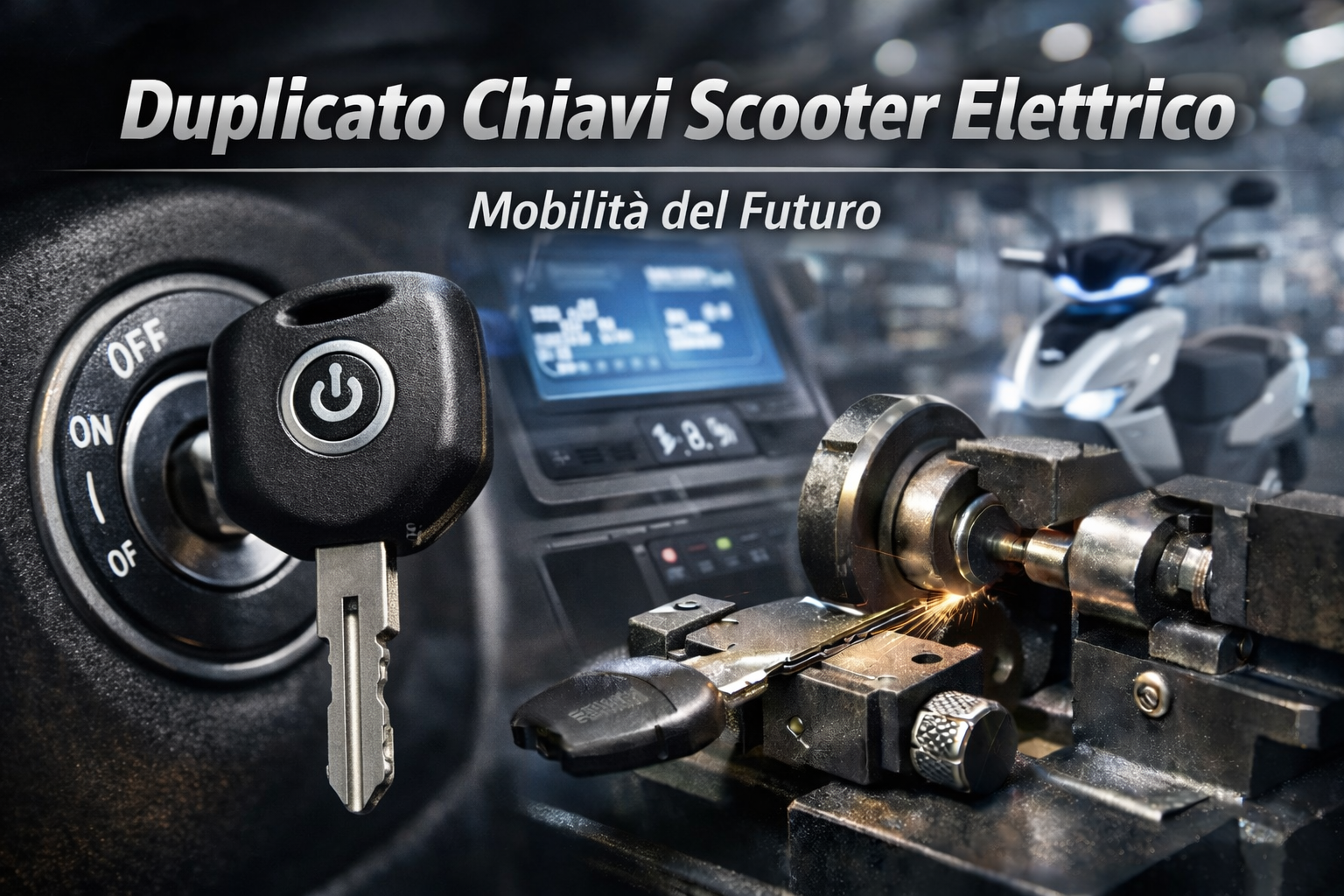 Duplicato Chiavi Scooter Elettrico: Mobilità del Futuro