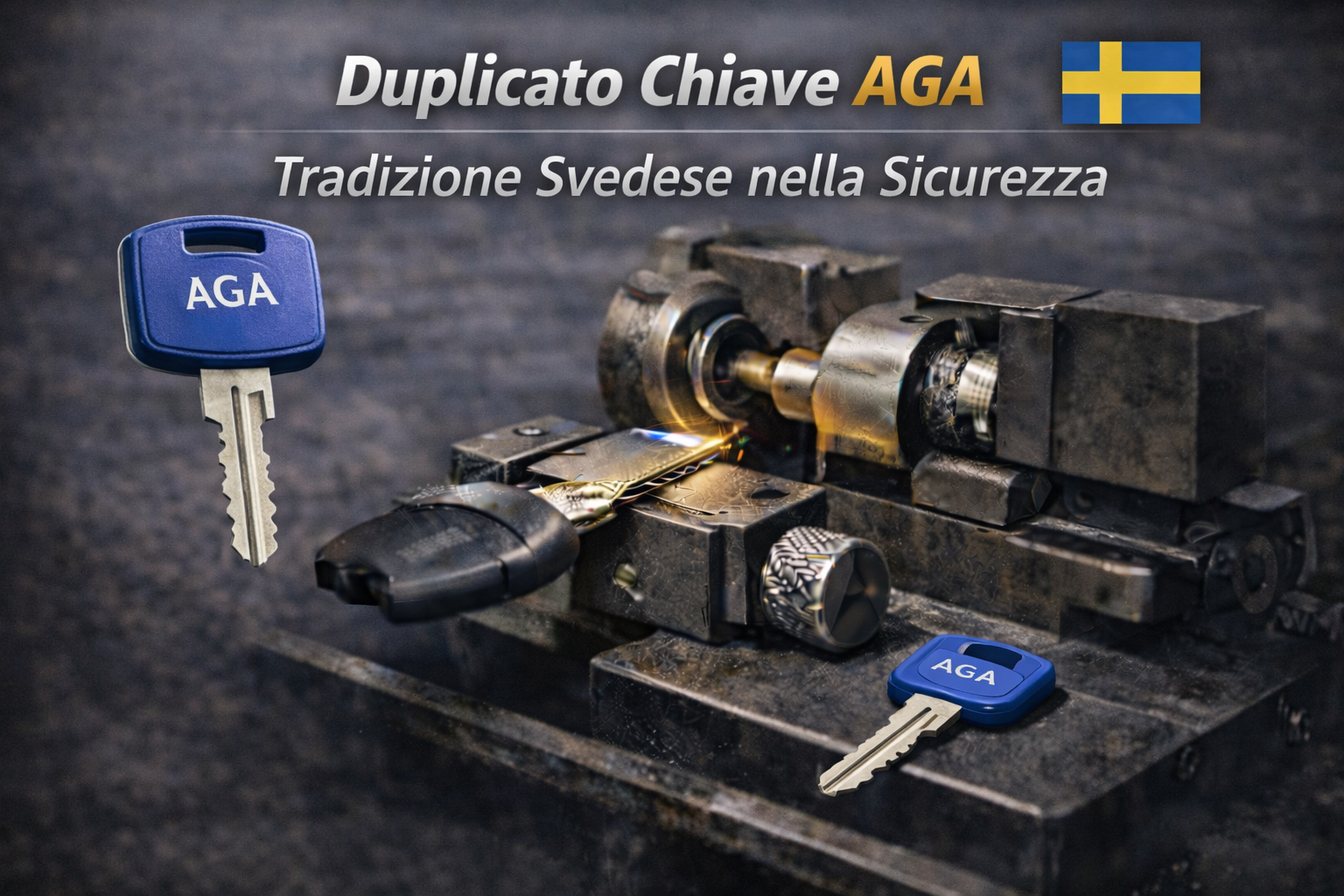 Duplicato Chiave AGA: Tradizione Svedese nella Sicurezza
