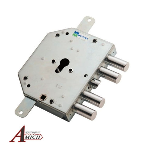 Serr. triplice cilindro dx applicare mod.cr c/trappola(t) c/mostrina 95297ot e.60/28