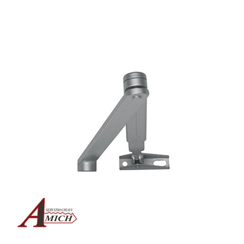 Braccio standard per chiudiporta dc140 argento