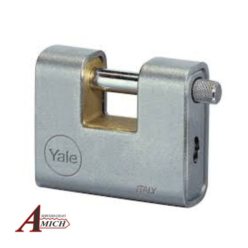 Lucchetto corazzato yale mm80 con impianto ka3