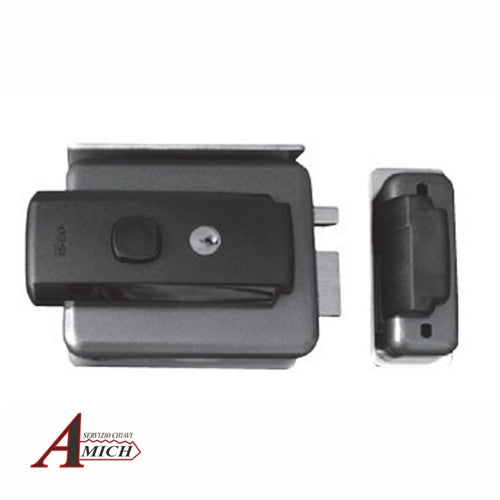 Serr. elettr. iseo serie 5 reversibile entr. regolabile da 50 a 80mm 52n515