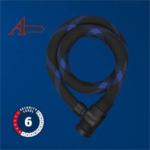 7220/85 ivera catena bici/moto antifurto automatic locking d.20mm 85cm abus