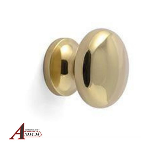 Pomolo fisso con rosetta 50 serie ponza d.60 olv