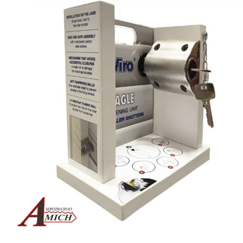 Antifurto corazzato viro eagle per serrande avvolgibili