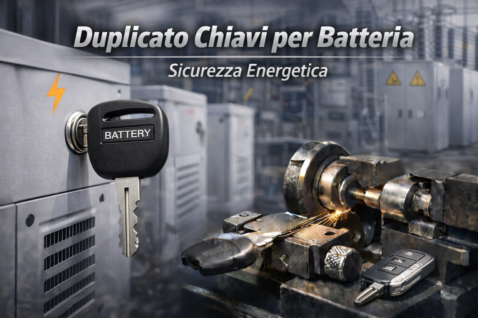 Duplicato Chiavi per Batteria: Sicurezza Energetica