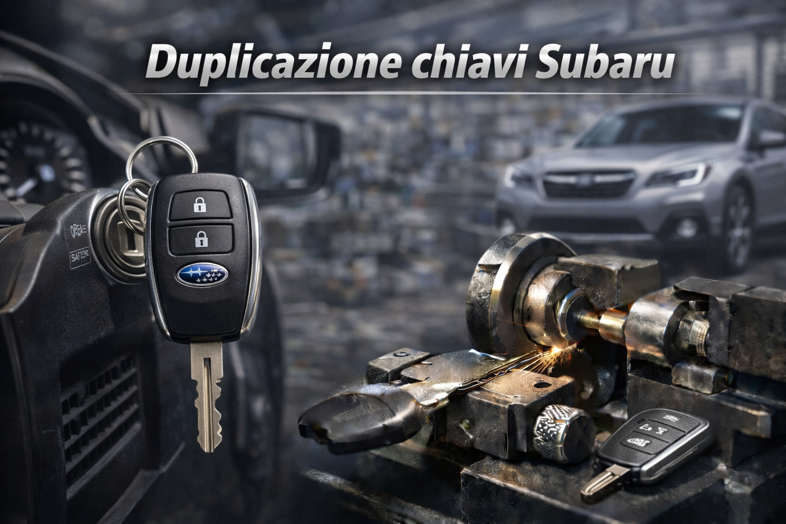 Duplicato Chiavi Subaru: Affidabilità Giapponese e Tecnologia Boxer