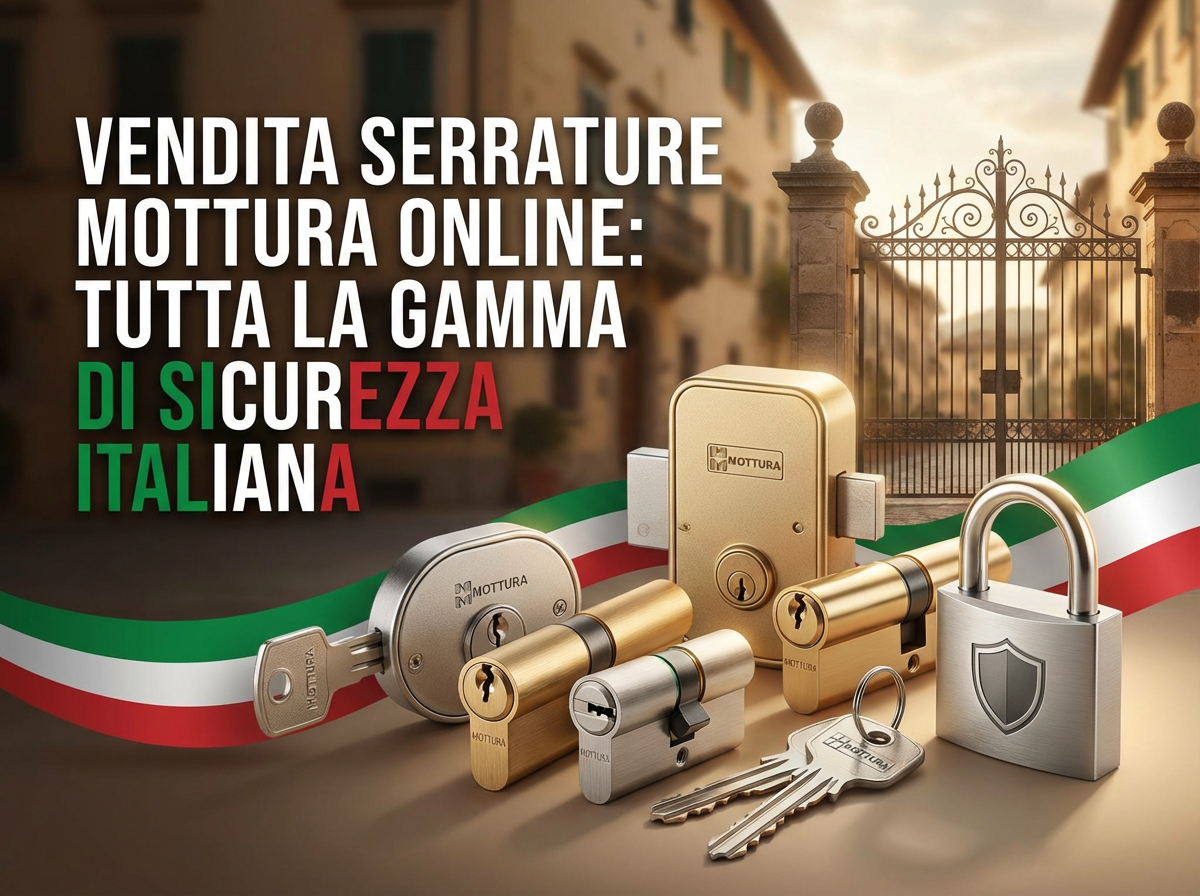Vendita Serrature Mottura Online: Tutta la Gamma di Sicurezza Italiana