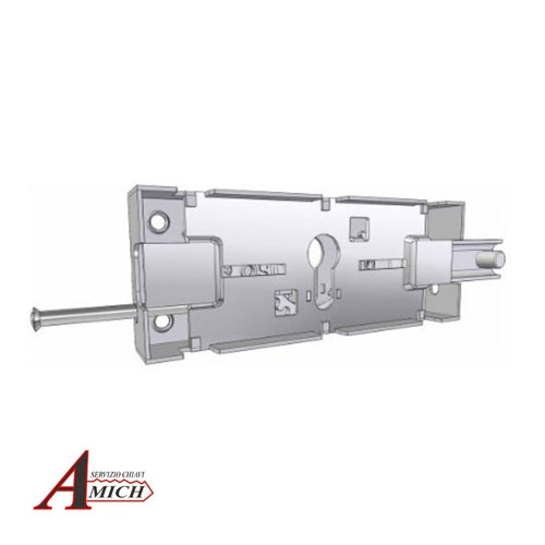 Serr. laterali cilindro europeo dx per serrande avvolgibili prefer